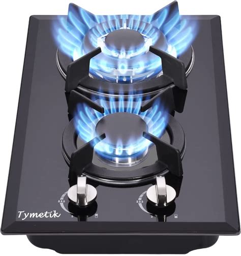 Amazon Tymetik 12 Inch Gas Cooktop 2 Burners Built In Gas