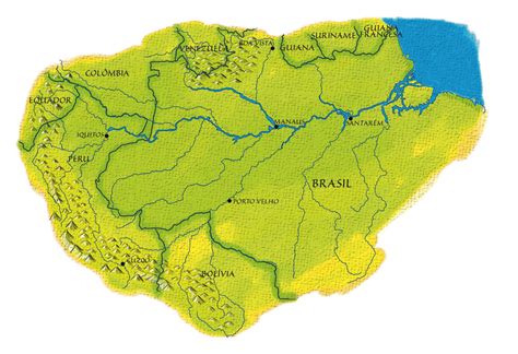 sobrina heredar Agotamiento rio amazonas brasil mapa Albardilla Lavandería a monedas batalla