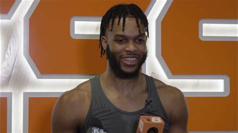 Josiah Jordan James Reflects On Career With Tennessee Basketball Youtube