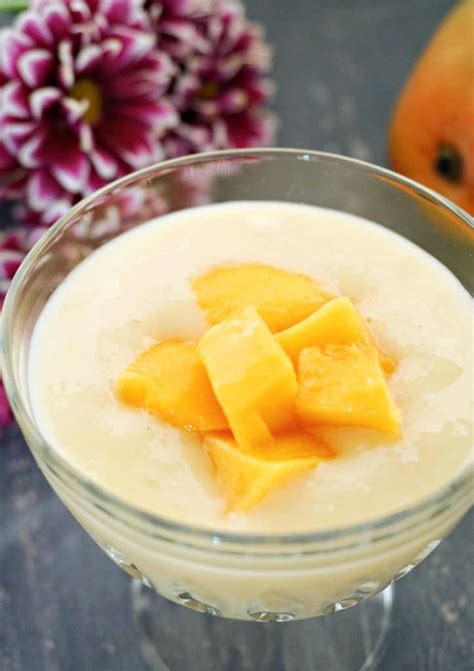 Mango Custard My Gorgeous Recipes