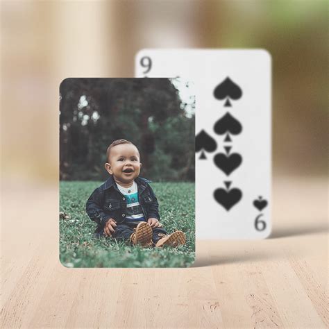 Cartes Jouer Personnalis Es Photo Prints Plus Livraison Domicile