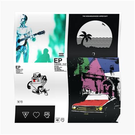 "The Neighbourhood albums" Poster for Sale by clouds-la | Redbubble