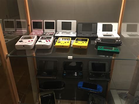 Handheld team in somewhat chronological order. Switch is missing. All