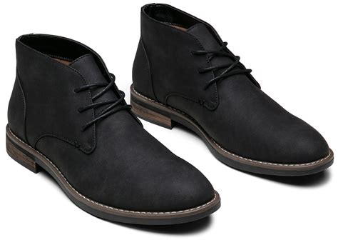 Snapklik Jousen Mens Chukka Boots Lace Up Desert Ankle Boots