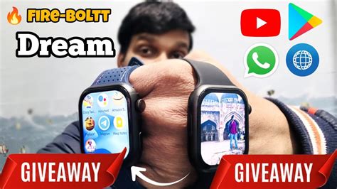 Fire Boltt Dream Android Smartwatch Indepth Review Unboxing 4G