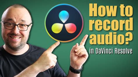 How To Record Audio In Davinci Resolve Youtube