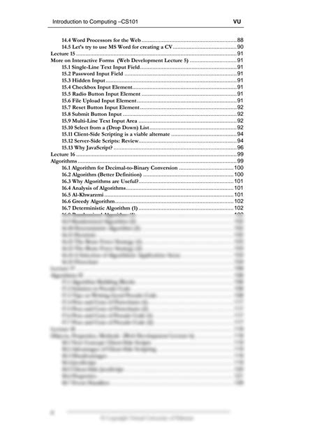 SOLUTION Introduction To Computing Cs101 Handouts Studypool