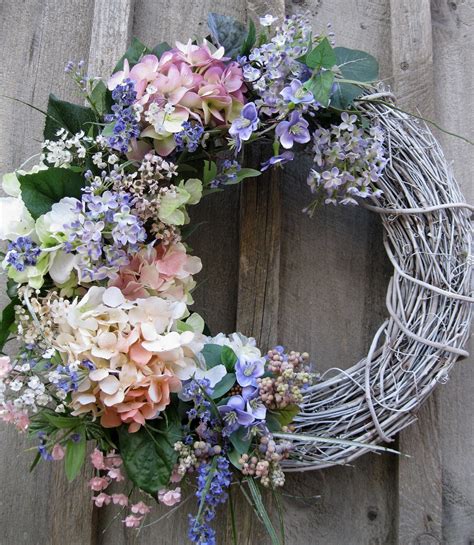 Nantucket Spring Cottage Chic Garden Wreath