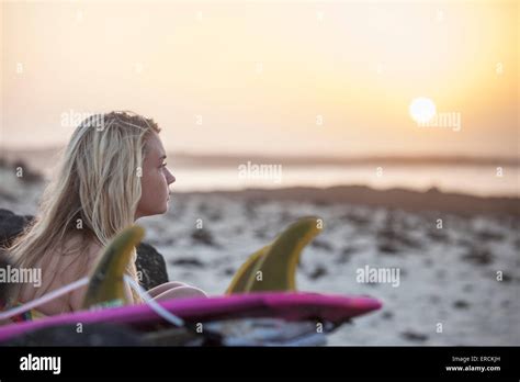 Surfer Blonde Hair Hi Res Stock Photography And Images Alamy