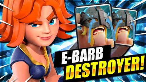 1 DECK TO MAKE EBARB USERS CRY IN CLASH ROYALE META DESTROYER YouTube