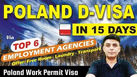 Poland Work Permit Visa 2024 D VISA Via Top 6 Recruitment Agencies