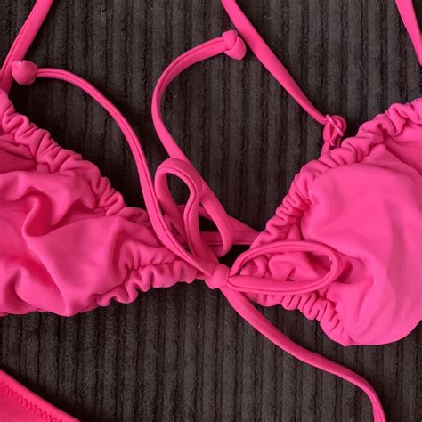 Hot Pink Bikini Set Gem