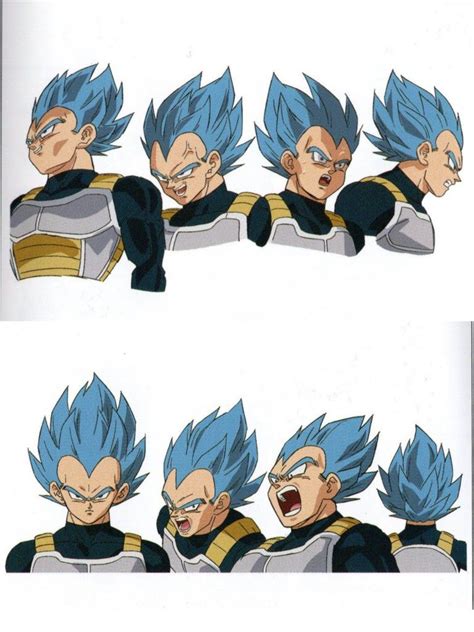 Vegeta Super Saiyan Blue By Naohiro Shintani Anime Dragon Ball Super