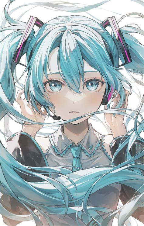 初音ミク「初音ミクちゃん描きました 初音ミク」もちぷよのイラスト