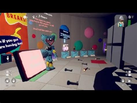 Rec Room Playing Huggy Wuggy Kissy Wissy Part Youtube