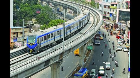 Chennai Metro Rail From Airport To Nehru Park Youtube