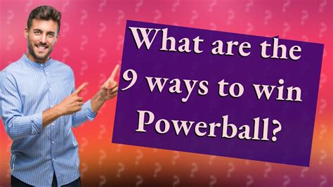 What are the 9 ways to win Powerball? - YouTube