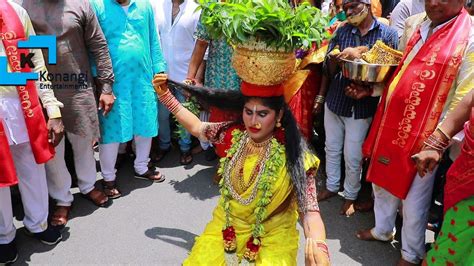 Jogini Nisha Kranthi Bonam Bangaru Bonam Vijayawada Bonalu