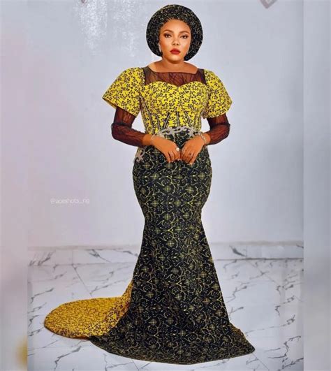 Latest And Best Owambe Gown Styles For Ankara Print Ladeey