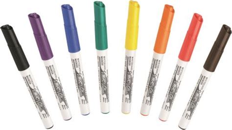 Bic Velleda Drywipe Marker Assorted Pack Of