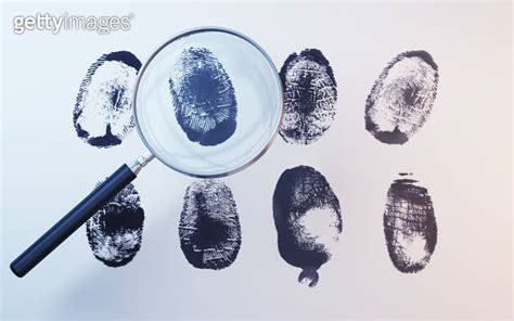 Finger Print Samples Taken On The Ground For Criminal Investigation