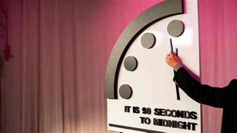 Atomic Scientists Set Doomsday Clock At Seconds To Midnight What