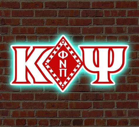 Kappa Alpha Psi Neon Sign Black Fraternity Hbcu Kappas T Etsy