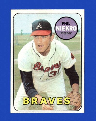 1969 Topps Set Break 355 Phil Niekro NR MINT GMCARDS EBay