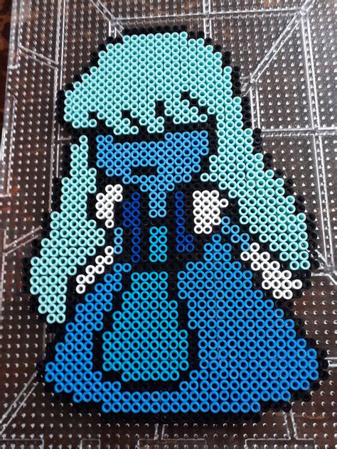 Sapphire From Steven Universe Perler Bead Creation By Birdgoddess123 On