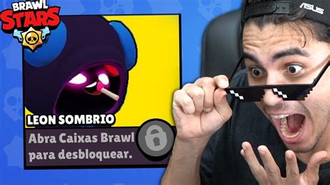 Novas Skins Leon Sombrio Spike Flamejante No Brawl Stars Melhores