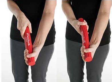 Thera-Band FlexBar Supination Inline | Hand strengthening exercises ...