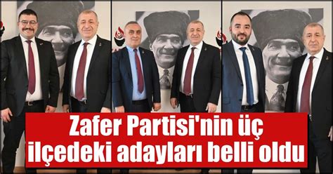 Zafer Partisi nin üç ilçedeki adayları belli oldu Burası Düzce