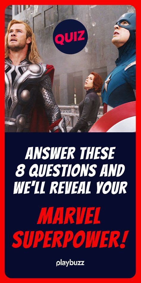 Answer These 8 Questions And We Ll Reveal Your Marvel Superpower