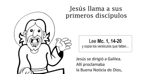 Juego Jesús Llama A Sus Primeros Discípulos Educacion Religiosa