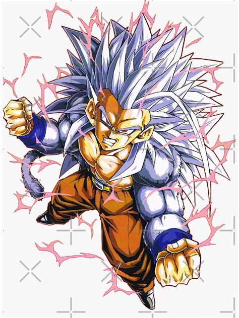 "Super Saiyan 5 Gohan" Sticker for Sale by uchiha-punx | Redbubble