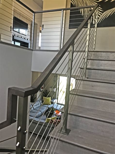 Cable stair railing – Unique Metal Works