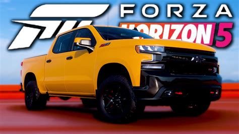 Forza Horizon 5 Chevy Silverado LT Trail Boss Series 27 YouTube