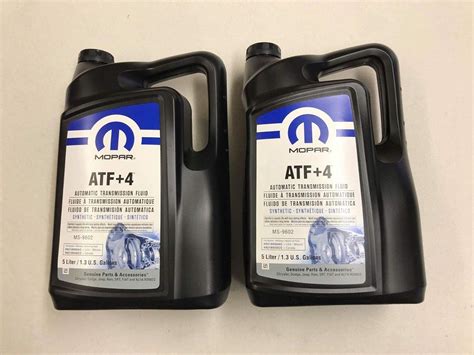 Mopar 2 X Genuine Automatic Transmission Fluid Atf4 10l