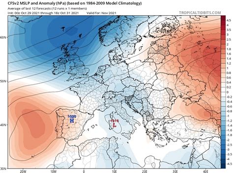 Pogoda D Ugoterminowa Na Ca Y Listopad Temperatura W Polsce