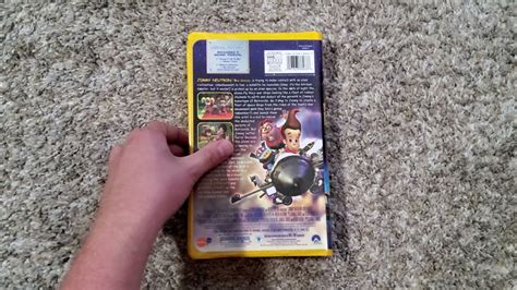 Jimmy Neutron Boy Genius 2001 VHS Review YouTube