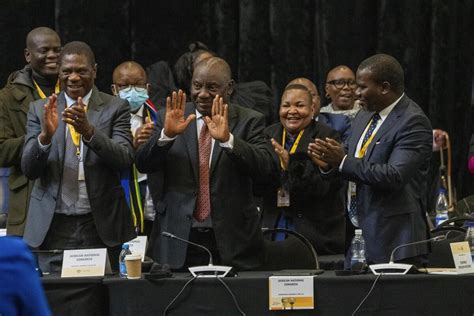 South African President Cyril Ramaphosa Reelected For A Second Term