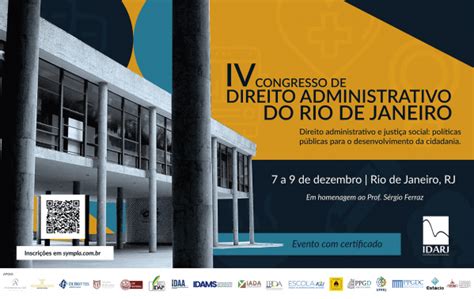 Iv Congresso De Direito Administrativo Do Rio Janeiro Em Rio De Janeiro