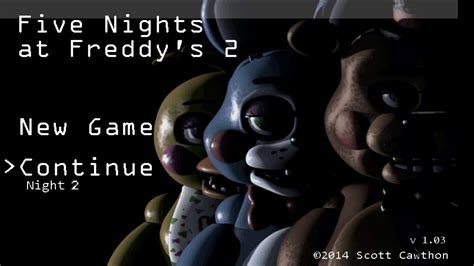 Fnaf 2 gameplay night 2 - YouTube