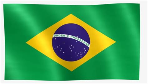 Brazil Flag Coloring Page - Outline Of Brazil Flag, HD Png Download ...