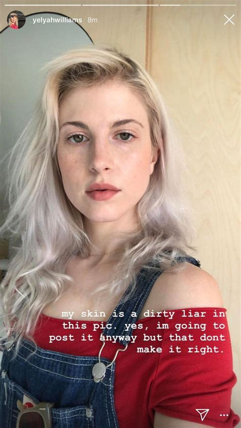 Natural Hayleywilliams Hayley Williams Paramore Hayley Williams Hayley Williams Instagram