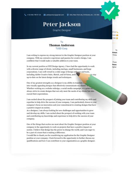 Free Cover Letter Builder Write A Cover Letter Online