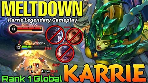 Karrie Maximum ATK Speed Build AUTOWIN Build Top 1 Global Karrie