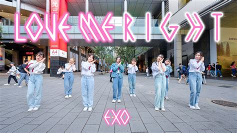 KPOP IN PUBLIC CHALLENGE ONE TAKE EXO 엑소 LOVE ME RIGHT Dance