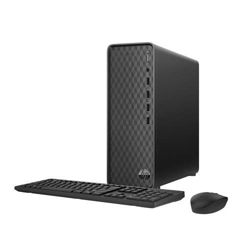 New HP Slim Desktop PC, Intel J4025 Processor, 8GB RAM, 256GB SSD, Wi ...