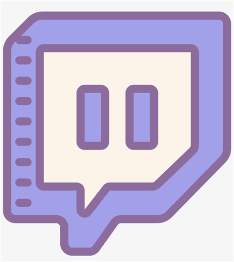 Twitch Logo Transparent Background Twitch Icons PNG Image